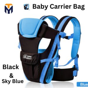 Smart Soft & Dream Baby Carrier Bag Black & Sky Blue