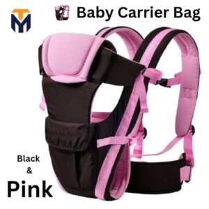 Smart Soft & Dream Baby Carrier Bag Black & Pink